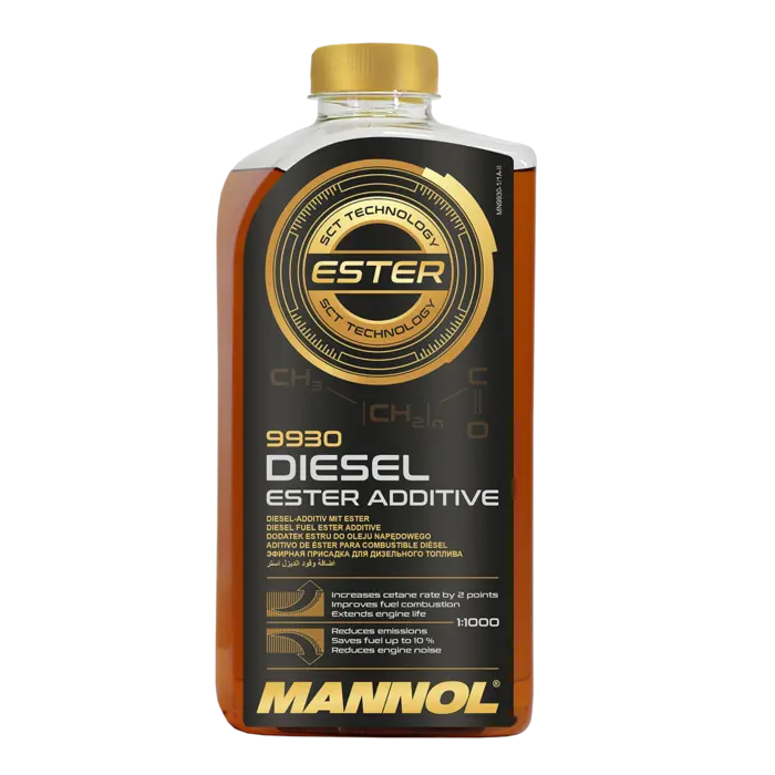 תוסף מרוכז למערכת הסולר במנועי דיזל MANNOL 9930 {1ליטר}