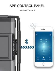 מקרר\מקפיא חדיש Dual Zone נייד לרכב 55ליטר מדחס LG