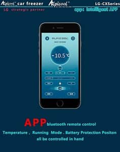 מקרר\מקפיא איכותי לרכב 15ליטר מדחס LG