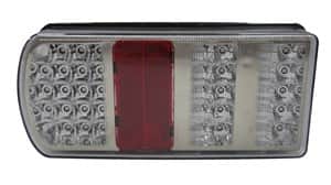 פנס אחורי לעגלה לדים דגם EUROSTYLE שמאל {ערפל} 12V