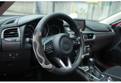 כיסוי הגה עור ספורטיבי דגם אורבן