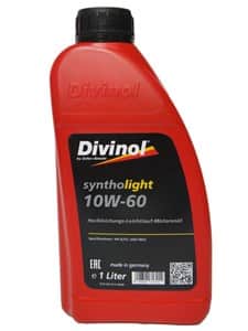 שמן מנוע סנטטי מלא לרכבי ספורט ואופנועים 1 ליטר 10W60 SYNTHOLIGHT