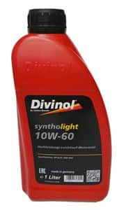 שמן מנוע סנטטי מלא לרכבי ספורט ואופנועים 1 ליטר 10W60 SYNTHOLIGHT