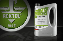 שמן מנוע סינטטי מלא 5L 0W20 גרמניה REKTOL תקן VW 508/509