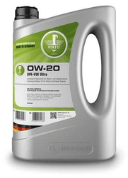 שמן מנוע סינטטי מלא 5L 0W20 גרמניה REKTOL תקן VW 508/509