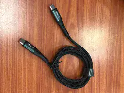 כבל טעינה איכותי TYPE-C ל TYPE-C מתאים לכל הניידים החדישים ביותר 1.20מ 2.4A