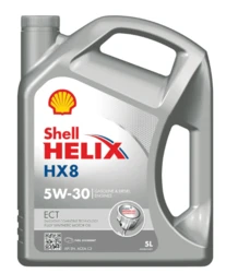 שמן מנוע Shell Helix HX8 5W30 ECT 5L סנטטי מלא תקן VW504/507