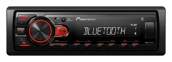 רדיו ללא דיסק לרכב פיוניר עם בלוטוס + כניסות USB/AUX