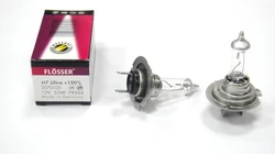נורה H7 ‏12V ‏PLUS 100% ‏ULTRA כחול