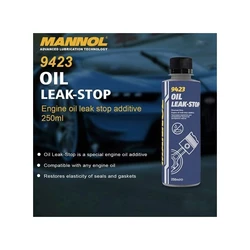 תוסף עוצר נזילות במנוע 250 מ"ל MANNOL STOP LEAK