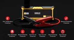 מיני בוסטר מהפכני 26800mAh 12V לרכבי דיזל ובנזין Gooloo GP4000PRO