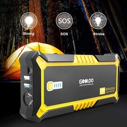 מיני בוסטר מהפכני 26800mAh 12V לרכבי דיזל ובנזין Gooloo GP4000PRO