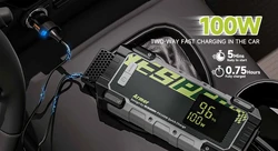 מיני בוסטר מהפכני Yesper Armor 20000mAh 12V דיגיטלי מוגן IP65 לרכבי בנזין ודיזל גדולים