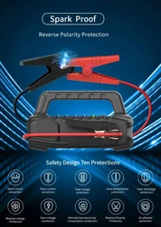 בוסטר התנעה מהפכני ומקצועי לציוד כבד 56000mAh 12-24V HD