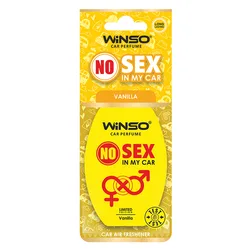 כרטיס רייחני NO SEX IN MY CAR לתלייה במגוון ניחוחות