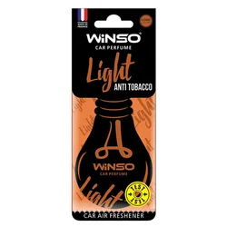 עץ ריח בצורת נורת ליבון Winso Light לתליה במגוון ניחוחות
