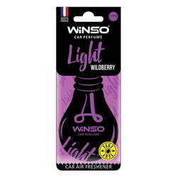 עץ ריח בצורת נורת ליבון Winso Light לתליה במגוון ניחוחות