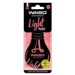 עץ ריח בצורת נורת ליבון Winso Light לתליה במגוון ניחוחות