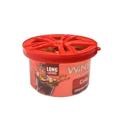 פחית ריח אורגנית לרכב במגוון ניחוחות מפנקים – עם כיסוי ייחודי לוויסות מדויק של עוצמת הריח