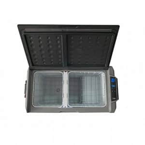 מקרר\מקפיא איכותי לרכב 50 ליטר שני תאים TWIN COOLING INVERTER ‏מדחס LG