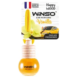 מבשם אוויר בבקבוק לתלייה הפי ווד 5.5מ"ל במגוון ניחוחות