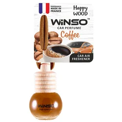 מבשם אוויר בבקבוק לתלייה הפי ווד 5.5מ"ל במגוון ניחוחות