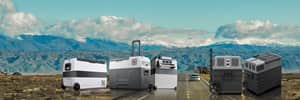 מקרר\מקפיא איכותי לרכב 50 ליטר שני תאים TWIN COOLING INVERTER ‏מדחס LG