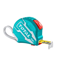 סרט מדידה 5 מטר רוחב 19מ"מ קשיח ציפוי גומי לתפיסה נוחה