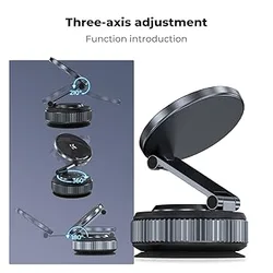 מעמד מגנוי MAGSAFE לאייפון חדש עם נעילת ואקום ג'ל