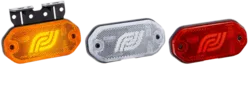 פנס רוחב תלוי כתום דגם חדיש עם לוגו 10-30V
