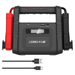 בוסטר התנעה מקצועי 24000mAh 12V סוללת LiFePo4 לרכבי בנזין ודיזל כבדים