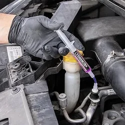 חומר לאיטום נזילות במערכת מיזוג +במזרק בודד+מתאם 1יח (6M)