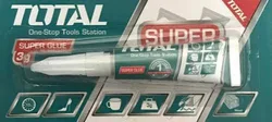 דבק מהיר 3 שניות SUPER GLUE למשקל עד 3ק"ג TOTAL THT 3521